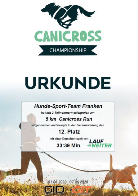 CaniCross2020-Urkunde_Team